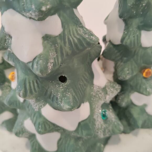 Trim a Home Holiday Light Up Christmas Trees Santa Decoration Vintage 1996 - Picture 5 of 15